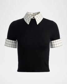 Aster Collared Pullover at Neiman Marcus